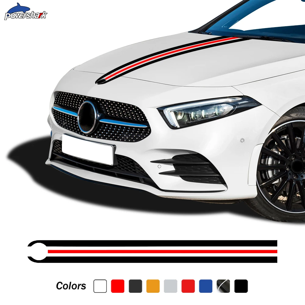 Car Hood Sticker Bonnet Stripe Decal For Mercedes Benz W204 W205 W176 W177 A45 W213 W210 A35 C43 C63 AMG A B C E CLA GLA GLC CLS
Car Hood Sticker Bonnet Stripe Decal For Mercedes Benz W204 W205 W176 W177 A45 W213 W210 A35 C43 C63 AMG A B C E CLA GLA GLC CLS
