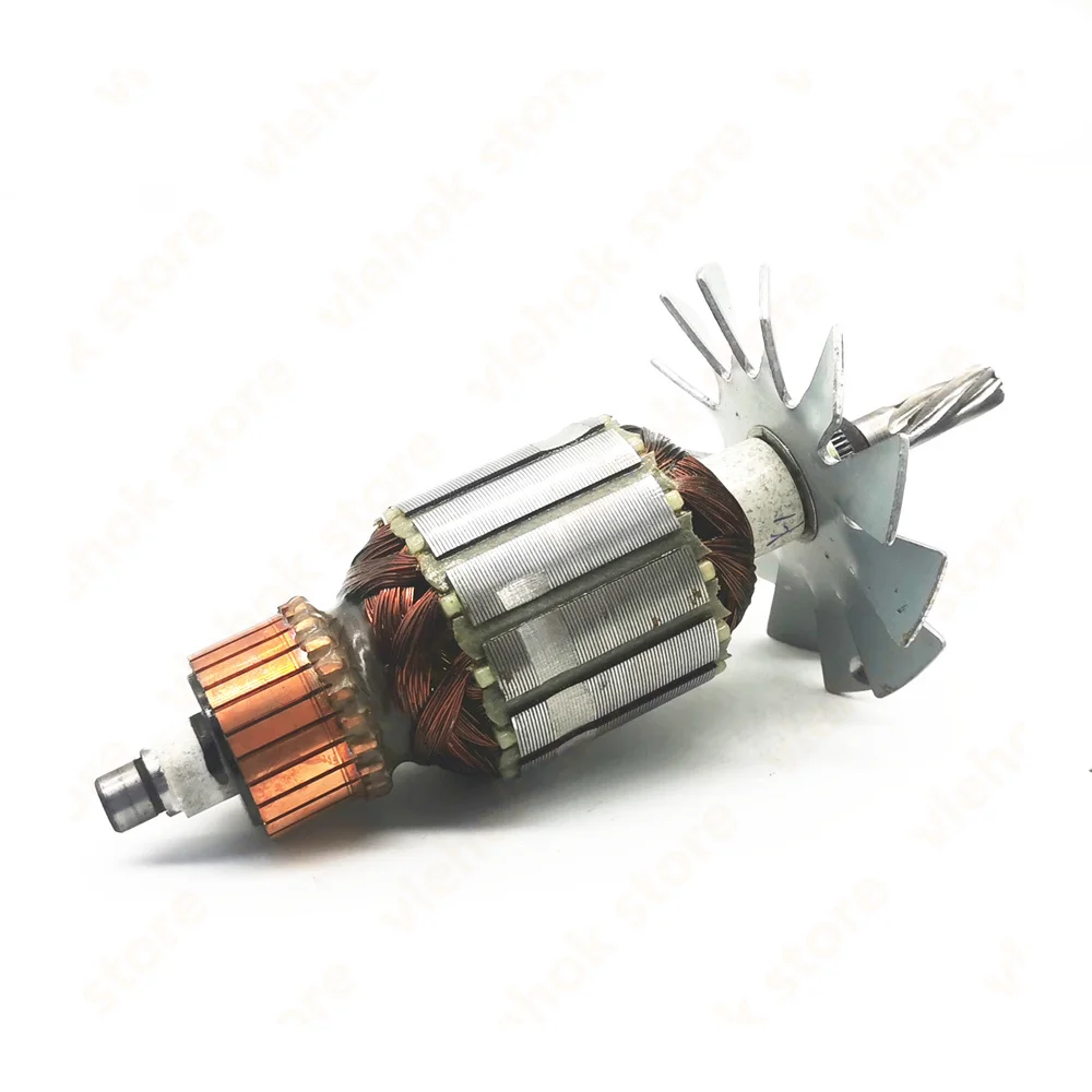 Якорь двигателя ротора AC220-240V, 7 зубьев, замена для MAKITA 4300BV 512065-5 518257-4, ударная дрель, аксессуары для электроинструмента, инструменты
Якорь двигателя ротора AC220-240V, 7 зубьев, замена для MAKITA 4300BV 512065-5 518257-4, ударная дрель, аксессуары для электроинструмента, инструменты