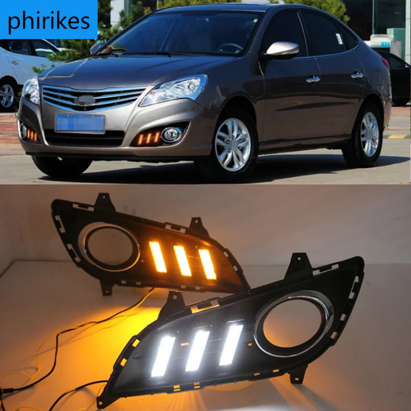 For Hyundai Elantra 2012-2016 LED car DRL Daytime Running Light Daylight Waterproof Signal lamp car-Styling
For Hyundai Elantra 2012-2016 LED car DRL Daytime Running Light Daylight Waterproof Signal lamp car-Styling