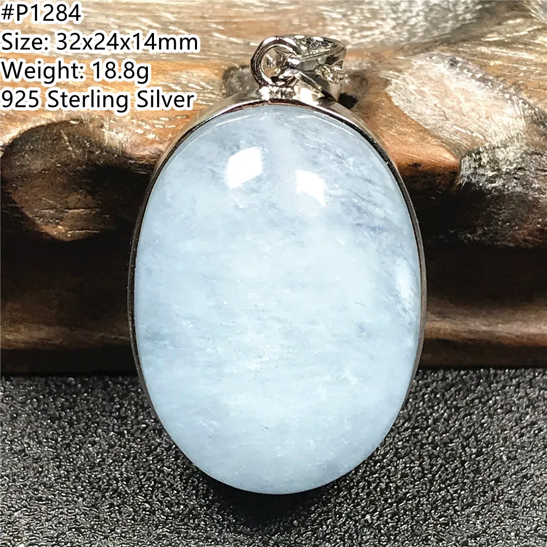 Natural Blue Aquamarine Necklace Pendant Sterling Silver For Women Men Luck Gift Crystal 32x24x14mm Beads Stone Jewelry AAAAA
Natural Blue Aquamarine Necklace Pendant Sterling Silver For Women Men Luck Gift Crystal 32x24x14mm Beads Stone Jewelry AAAAA