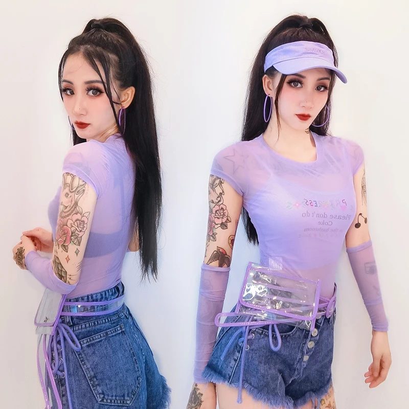 Purple Jazz Dance Costume Women Sexy Pole Dance Performance Clothing Nightclub Bodysuit DJ Gogo Dancers Rave Clothes
Purple Jazz Dance Costume Women Sexy Pole Dance Performance Clothing Nightclub Bodysuit DJ Gogo Dancers Rave Clothes