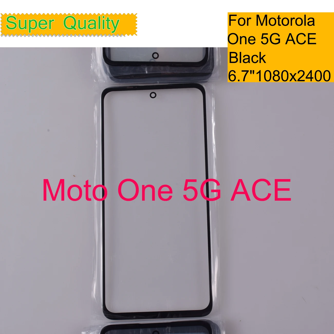 10Pcs/Lot For Motorola Moto One 5G ACE Touch Screen Front Outer Glass Panel Lens For Moto One 5G ACE LCD Glass With OCA Glue
10Pcs/Lot For Motorola Moto One 5G ACE Touch Screen Front Outer Glass Panel Lens For Moto One 5G ACE LCD Glass With OCA Glue