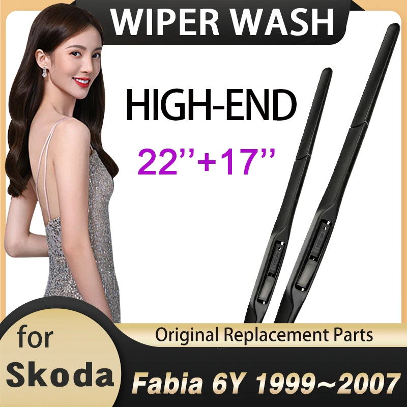 Car Wiper Blades for Skoda Fabia 6Y 1999~2007 MK1 Front Windscreen Wipers Window Accessories 2000 2001 2002 2003 2004 2005 2006
Car Wiper Blades for Skoda Fabia 6Y 1999~2007 MK1 Front Windscreen Wipers Window Accessories 2000 2001 2002 2003 2004 2005 2006