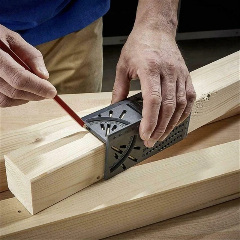 【Clearance sale】Wood Working Ruler 3D Mitre Angle Measuring Gauge Herramientas De Mano Square Size Measure Hand Tools
【Clearance sale】Wood Working Ruler 3D Mitre Angle Measuring Gauge Herramientas De Mano Square Size Measure Hand Tools