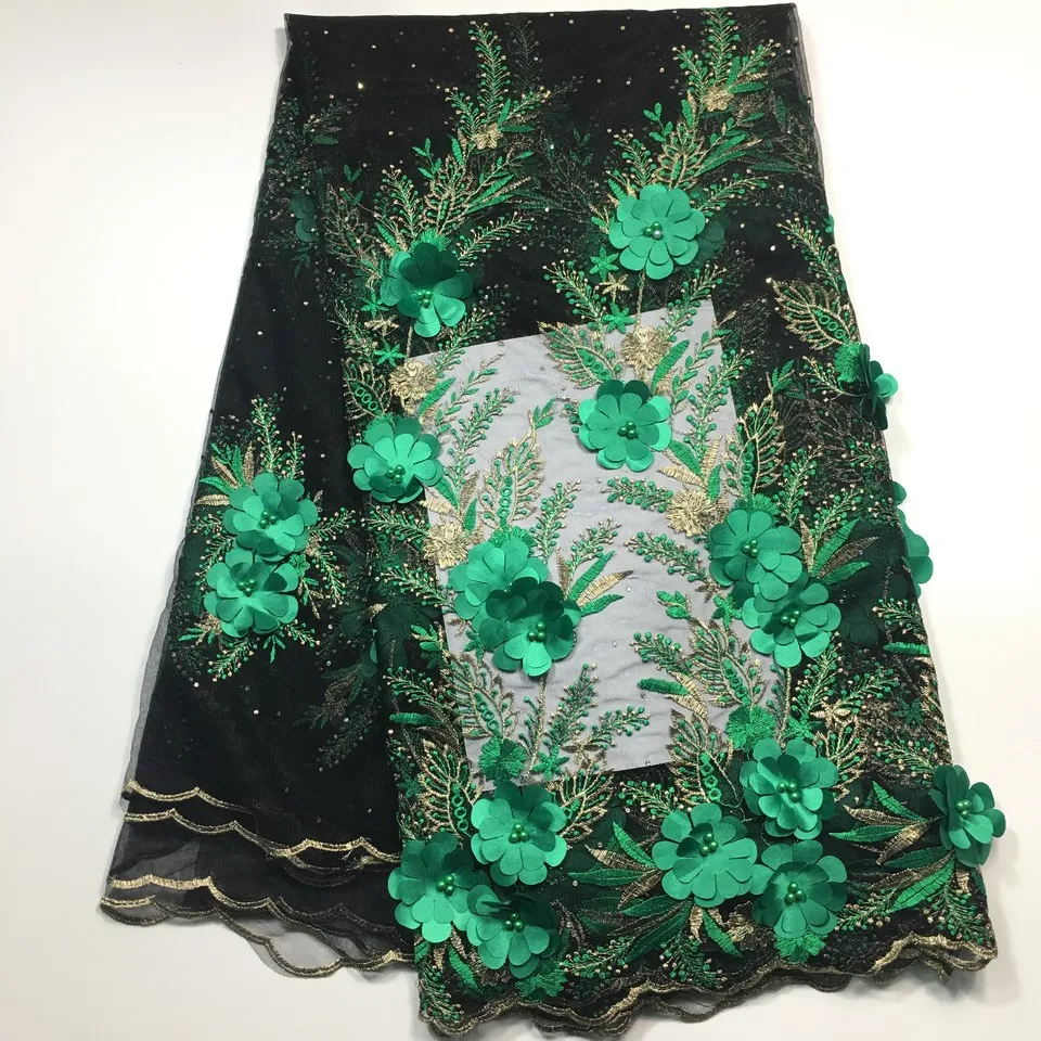 3d Lace Fabric Green African French Lace Fabric High Quality Handmade Embroidery Wedding Nigerian Lace Fabric For 5yards M1930
3d Lace Fabric Green African French Lace Fabric High Quality Handmade Embroidery Wedding Nigerian Lace Fabric For 5yards M1930