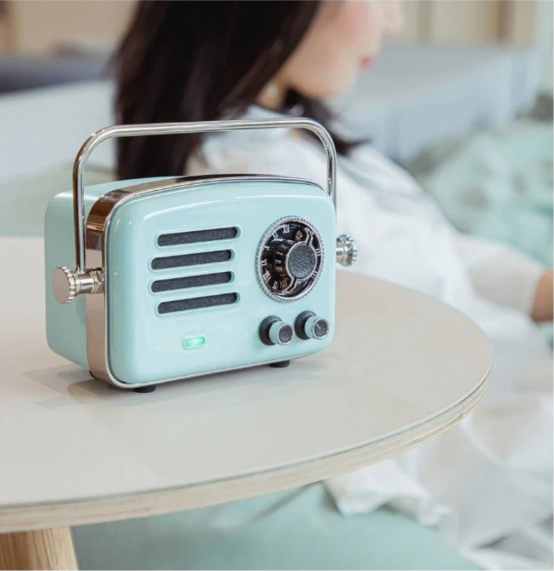 Mao King Voyager 2 Azure Blue Bluetooth Speaker NIO Radio X Retro Wifi Radio Wireless Portable Music Metal Player Subwoofer
Mao King Voyager 2 Azure Blue Bluetooth Speaker NIO Radio X Retro Wifi Radio Wireless Portable Music Metal Player Subwoofer