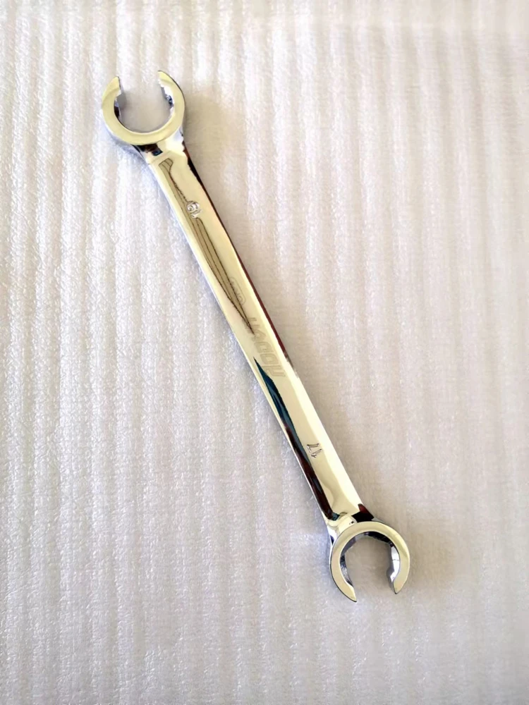 Double Head Dual-purpose Oil Pipe Wrench Hexagon Open Diesel Pipe Tool Special Wrench for Auto Repair 17-19MM
Double Head Dual-purpose Oil Pipe Wrench Hexagon Open Diesel Pipe Tool Special Wrench for Auto Repair 17-19MM