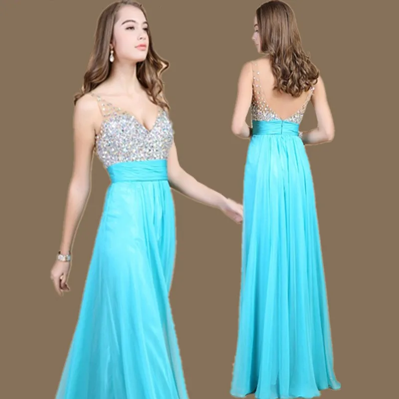 Sky Blue/White/Red Evening Party Dress Long V-neck Sequins Beads Chiffon Formal Women Prom Gown Luxury Vestido De Fiesta
Sky Blue/White/Red Evening Party Dress Long V-neck Sequins Beads Chiffon Formal Women Prom Gown Luxury Vestido De Fiesta