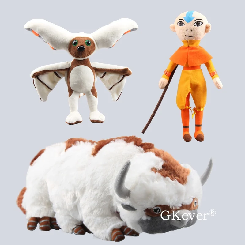 3 Pcs/set 45 cm Appa 30 cm Momo 34 cm Aang Plush Toys Doll Peluche Stuffed Animals Toys Baby Kids Gift Home Car Sofa Decor
3 Pcs/set 45 cm Appa 30 cm Momo 34 cm Aang Plush Toys Doll Peluche Stuffed Animals Toys Baby Kids Gift Home Car Sofa Decor