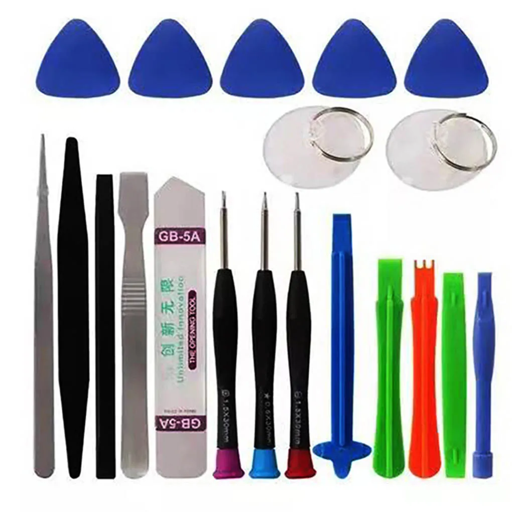 20 in 1 Mobile Phone Repair Tools Plastic Pry Bar Blade Opening Screwdriver for Screen iPhone iPad Laptop Disassemble Hand Kit
20 in 1 Mobile Phone Repair Tools Plastic Pry Bar Blade Opening Screwdriver for Screen iPhone iPad Laptop Disassemble Hand Kit