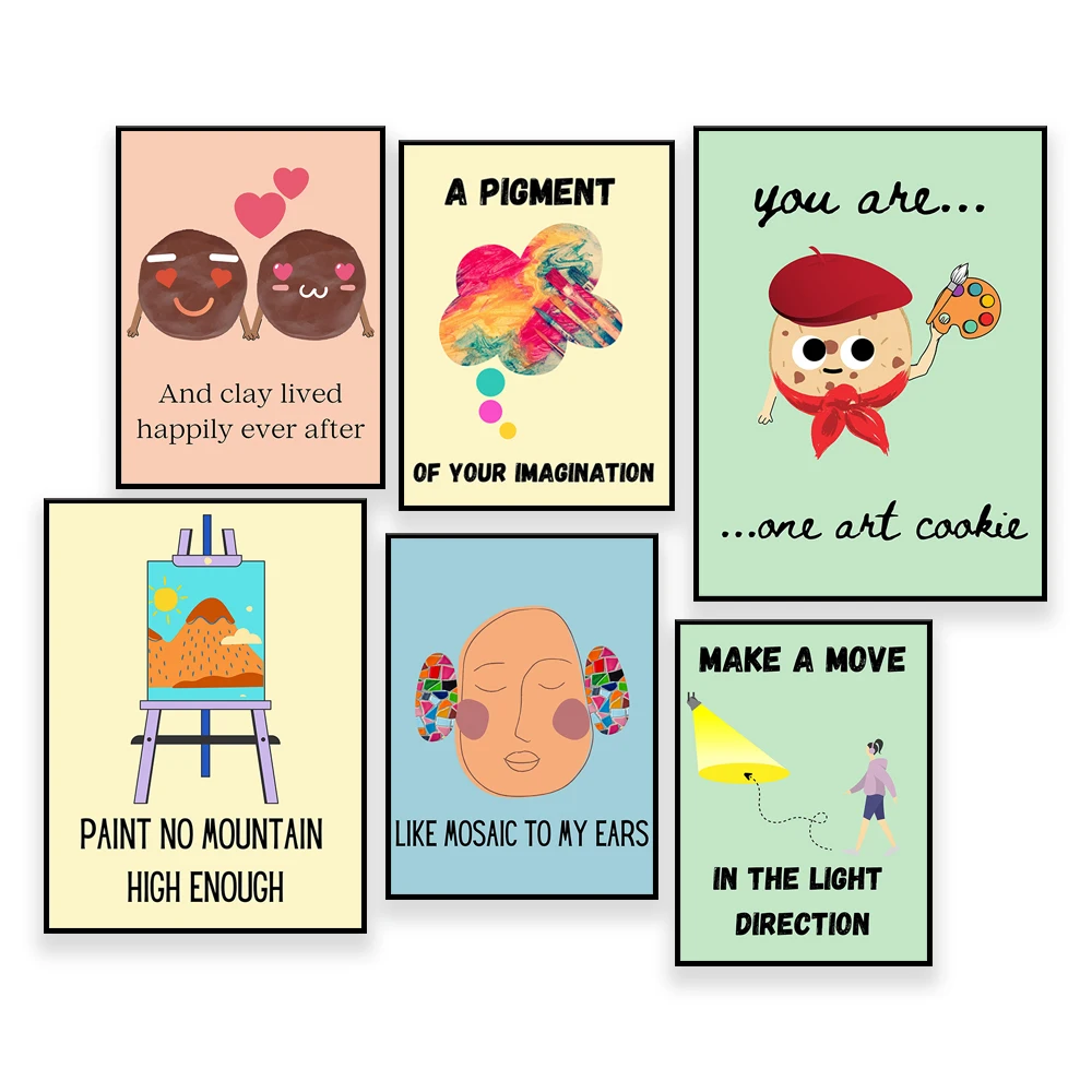 Art Puns Posters Printables, Funny Art Posters, Educational Posters, Art Teacher Gift, Art Classroom Decor, Aesthetic Classroom
Art Puns Posters Printables, Funny Art Posters, Educational Posters, Art Teacher Gift, Art Classroom Decor, Aesthetic Classroom