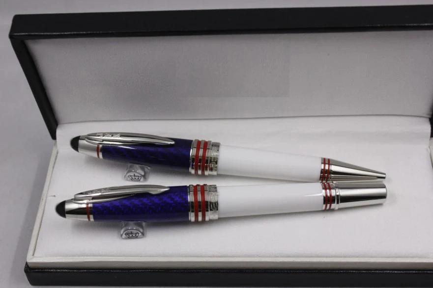 Limited JFK Ballpoint Pen Luxury MB Carbon Fiber Roller Ball Fountain Pens Office School Supplies Gift
Limited JFK Ballpoint Pen Luxury MB Carbon Fiber Roller Ball Fountain Pens Office School Supplies Gift