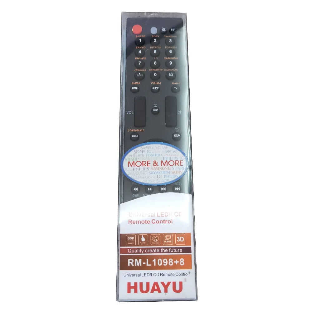 RM-L1098 + 8 HUAYU UNIVERSAL LCD LED TV FERNBEDIENUNG Fernbedienung compatible for Devant ER-31202D LED TV Remote
RM-L1098 + 8 HUAYU UNIVERSAL LCD LED TV FERNBEDIENUNG Fernbedienung compatible for Devant ER-31202D LED TV Remote