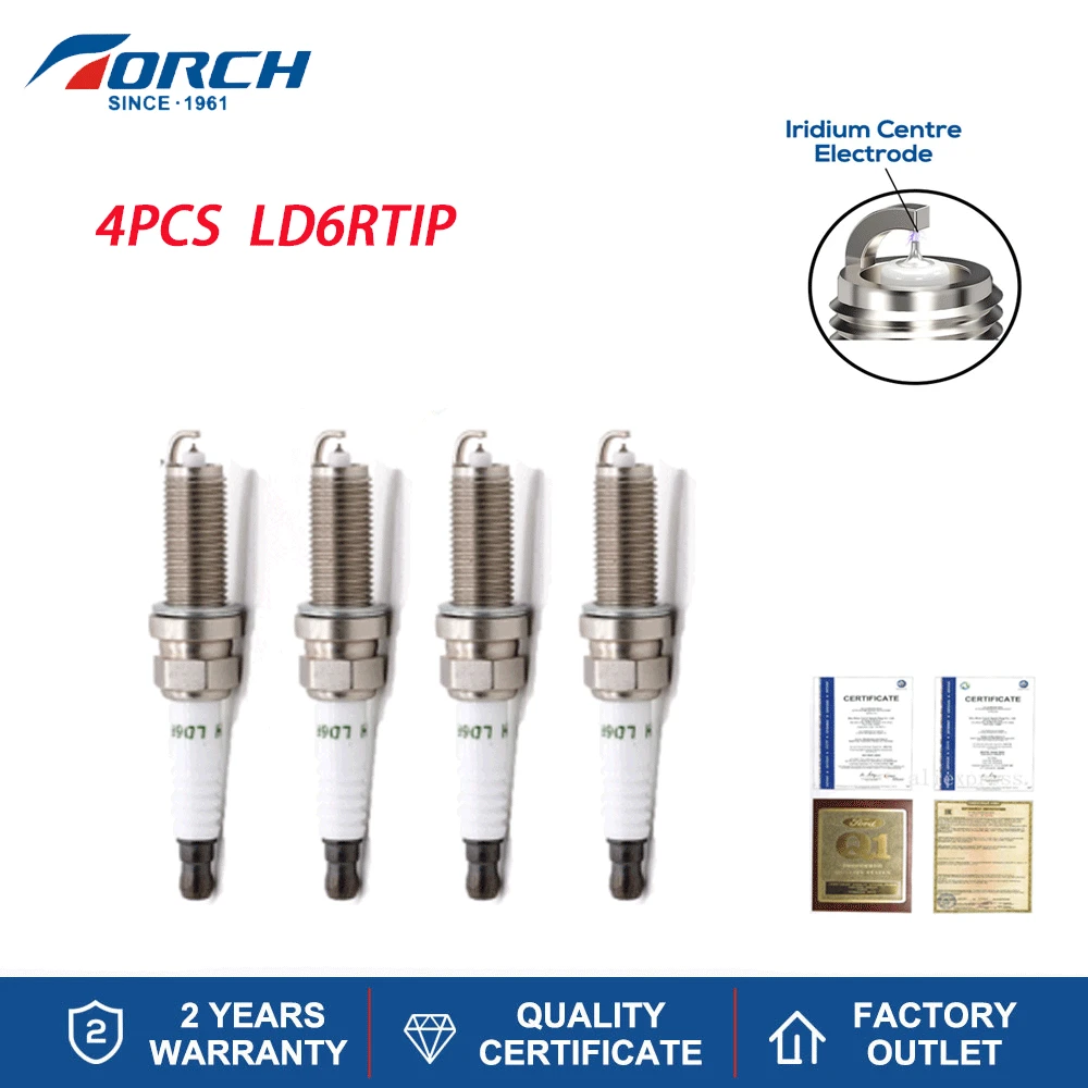 China Original Iridium Platinum Spark Plug TORCH LD6RTIP Compatible with Candle for PLZKAR6A for APP5683 for VR7NII33X Engines
China Original Iridium Platinum Spark Plug TORCH LD6RTIP Compatible with Candle for PLZKAR6A for APP5683 for VR7NII33X Engines