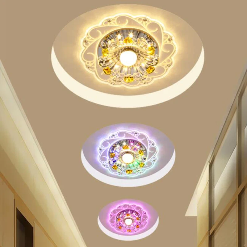 HQXING Modern Crystal 5W LED Ceiling Light Fixture Ceiling Lamp Lighting For Living Room Aisle Corridor Kitchen HQ-831
HQXING Modern Crystal 5W LED Ceiling Light Fixture Ceiling Lamp Lighting For Living Room Aisle Corridor Kitchen HQ-831
