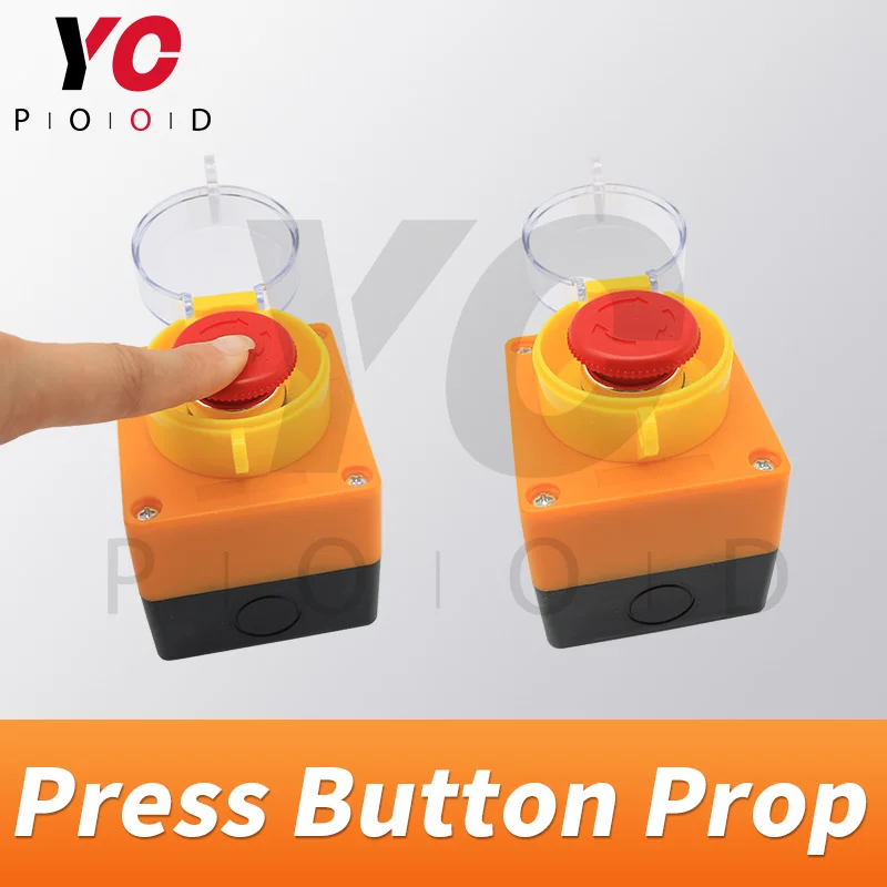 YOPOOD Press Button Prop Escape Room Panic button Emergency button Open the coded lock and press the button to unlock
YOPOOD Press Button Prop Escape Room Panic button Emergency button Open the coded lock and press the button to unlock