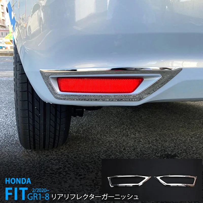 Задний автомобильный отражатель для Honda Fit, аксессуары для стайлинга автомобиля из хромированной нержавеющей стали, 2 шт.
Задний автомобильный отражатель для Honda Fit, аксессуары для стайлинга автомобиля из хромированной нержавеющей стали, 2 шт.