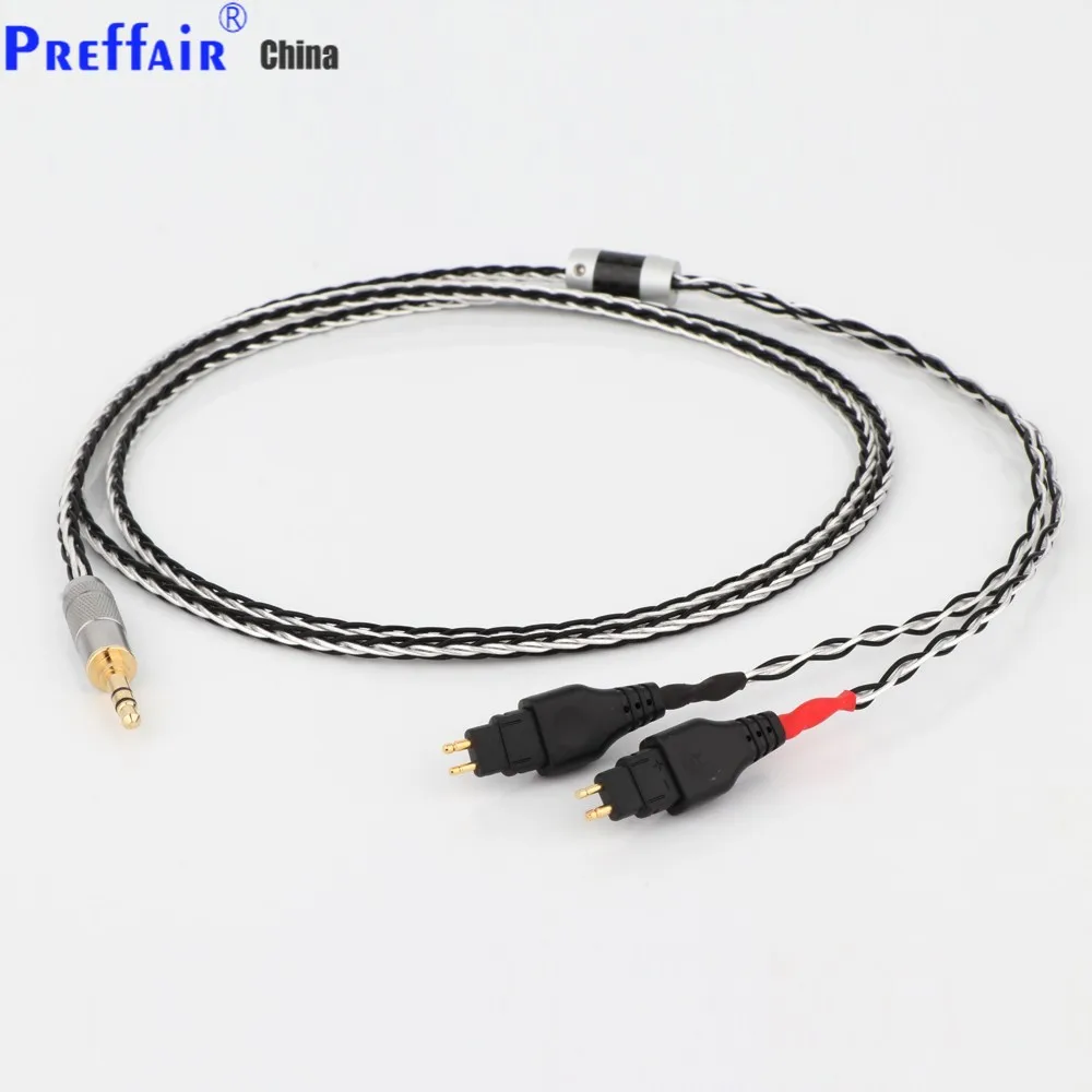 8Cores Silver Plated OCC Earphone Cable 3.5mm 2.5mm XLR 4.4mm For HD580 HD600 HD650 HDxxx HD660S HD58x HD6xx
8Cores Silver Plated OCC Earphone Cable 3.5mm 2.5mm XLR 4.4mm For HD580 HD600 HD650 HDxxx HD660S HD58x HD6xx