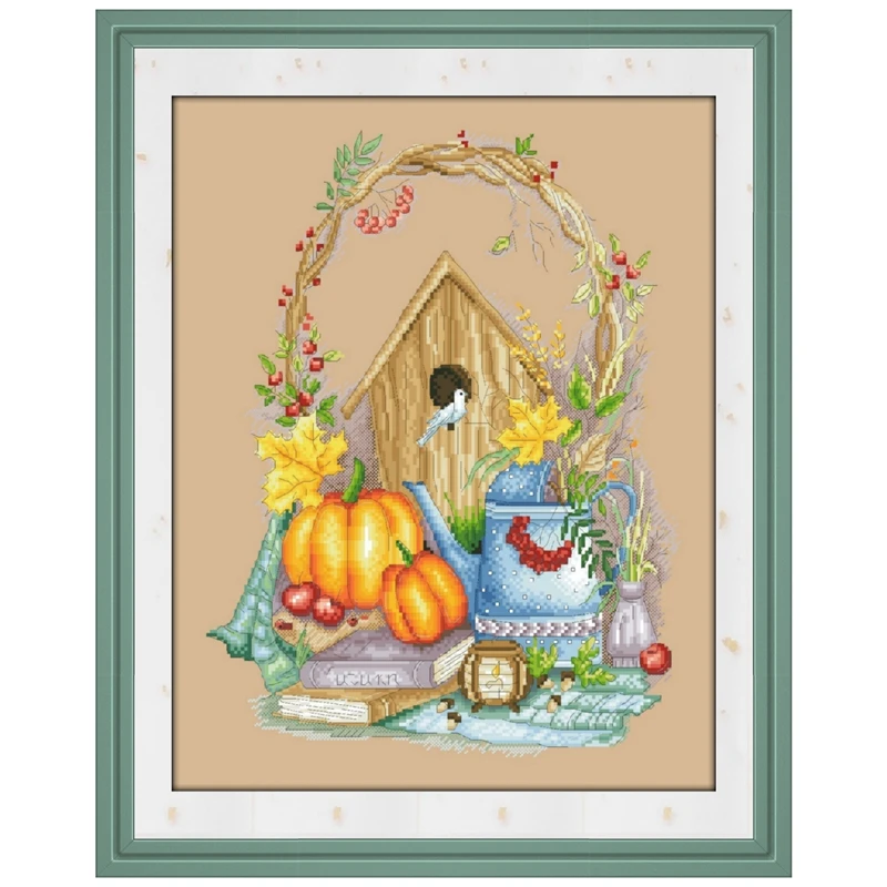 Autumn is coming cross stitch kits aida fabric 18ct 14ct 11ct flaxen linen cotton thread embroidery kits DIY craft set
Autumn is coming cross stitch kits aida fabric 18ct 14ct 11ct flaxen linen cotton thread embroidery kits DIY craft set