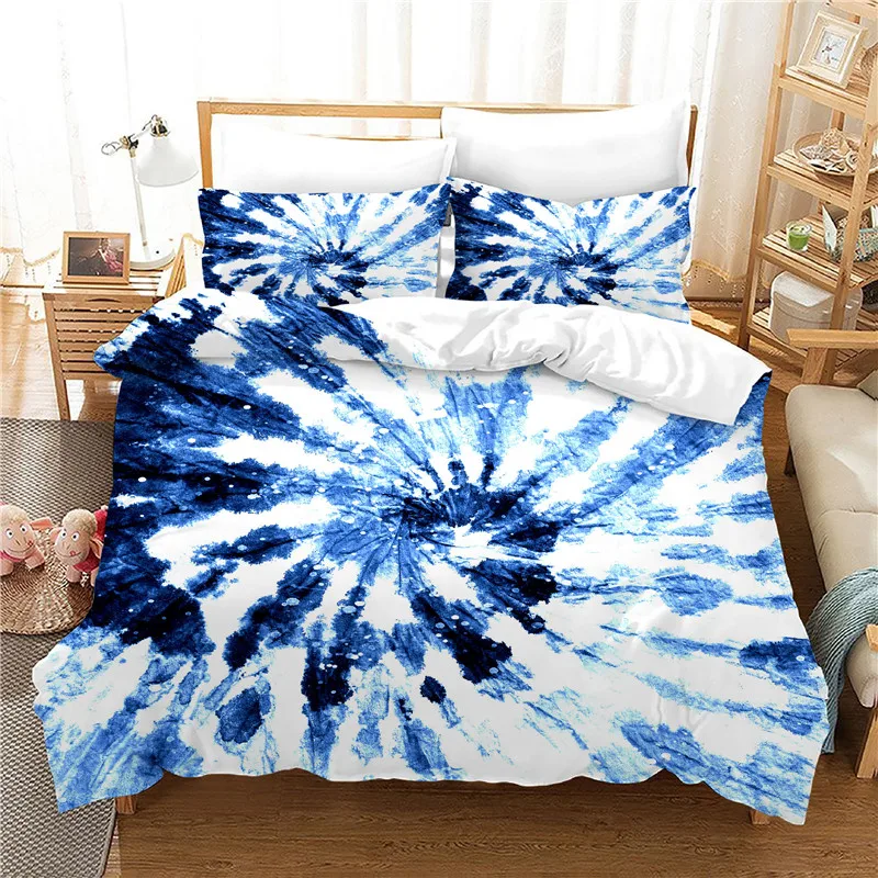 King bedding set Tie Dye 3D printed duvet cover set with pillowcase 3pcs Colorful Blooming Home Textiles Stylish Multiple Size
King bedding set Tie Dye 3D printed duvet cover set with pillowcase 3pcs Colorful Blooming Home Textiles Stylish Multiple Size
