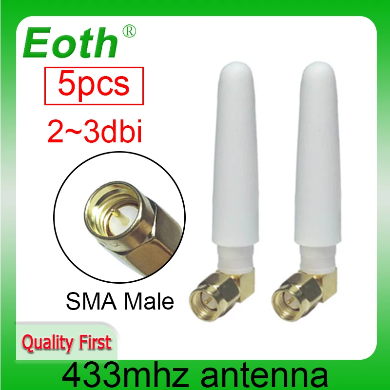 EOTH 5 шт. 433 МГц Антенна 2 ~ 3dbi sma Штекерная lora антенна pbx iot модуль lorawan сигнальный приемник антенна с высоким коэффициентом усиления
EOTH 5 шт. 433 МГц Антенна 2 ~ 3dbi sma Штекерная lora антенна pbx iot модуль lorawan сигнальный приемник антенна с высоким коэффициентом усиления