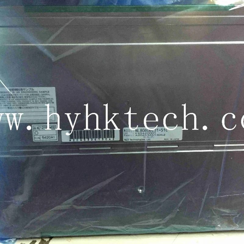 NL8060BC31-51 12.1 INCH LCD SCREEN, new&original in stock, test working before shipment
NL8060BC31-51 12.1 INCH LCD SCREEN, new&original in stock, test working before shipment