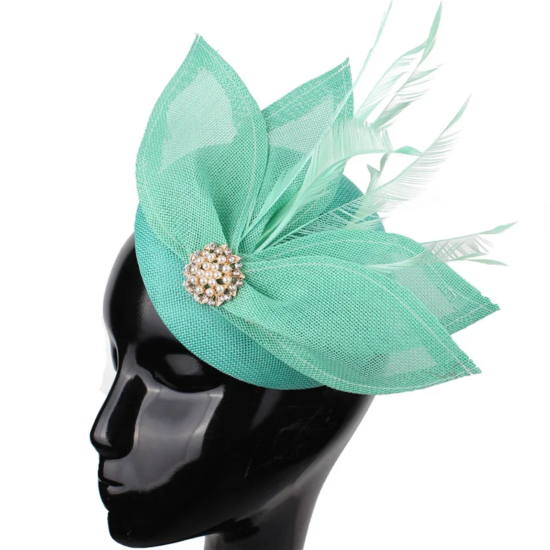 Elegant Bridal Imitation Sinamay Fascinators Hats Cocktail Headwear Women Wedding Hair Accessories Occasion Ladies Headpiece
Elegant Bridal Imitation Sinamay Fascinators Hats Cocktail Headwear Women Wedding Hair Accessories Occasion Ladies Headpiece