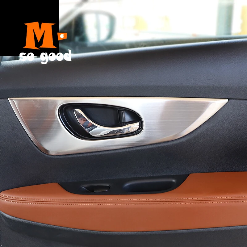 Аксессуары для стайлинга автомобилей, ABS хром 2014 15 16 17 2018 для Nissan X-trail X Trail T32, внутренняя дверная ручка, отделка чаши
Аксессуары для стайлинга автомобилей, ABS хром 2014 15 16 17 2018 для Nissan X-trail X Trail T32, внутренняя дверная ручка, отделка чаши