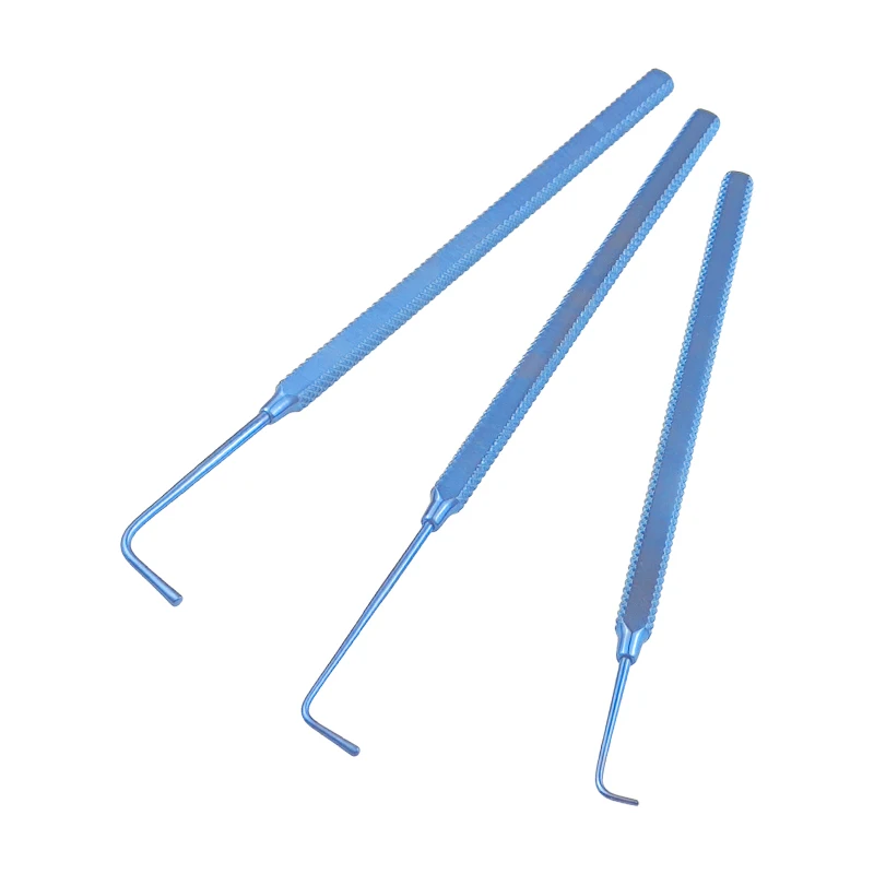 Ophthalmology Strabismus Hook Titanium Non-porous Round Head Pull Hook Strabismus Hook Beauty Tool Ophthalmic Instruments 5pcs
Ophthalmology Strabismus Hook Titanium Non-porous Round Head Pull Hook Strabismus Hook Beauty Tool Ophthalmic Instruments 5pcs