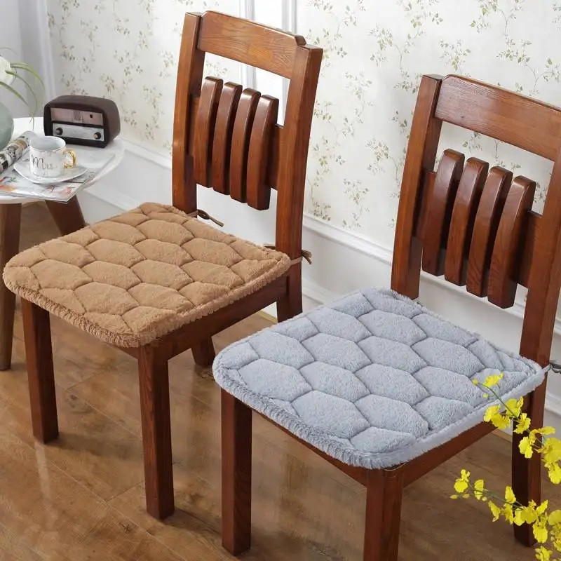 Plush Chair Seat Cushion With Bind Seat Cushion Pure Color Chair Pad Winter Seat Cushion Square Pad Fart Pad Dining Chair Mat
Plush Chair Seat Cushion With Bind Seat Cushion Pure Color Chair Pad Winter Seat Cushion Square Pad Fart Pad Dining Chair Mat
