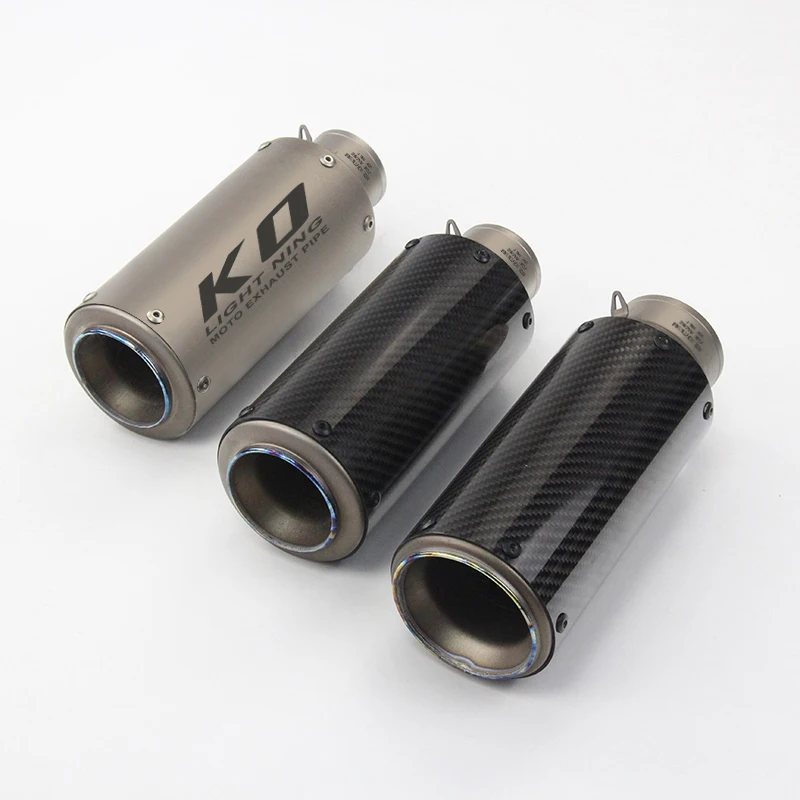 51/60mm Universal Motorcycle Exhaust Vent Pipe Without DB Killer Titanium Alloy 235mm Modified For ATV Street Bike
51/60mm Universal Motorcycle Exhaust Vent Pipe Without DB Killer Titanium Alloy 235mm Modified For ATV Street Bike