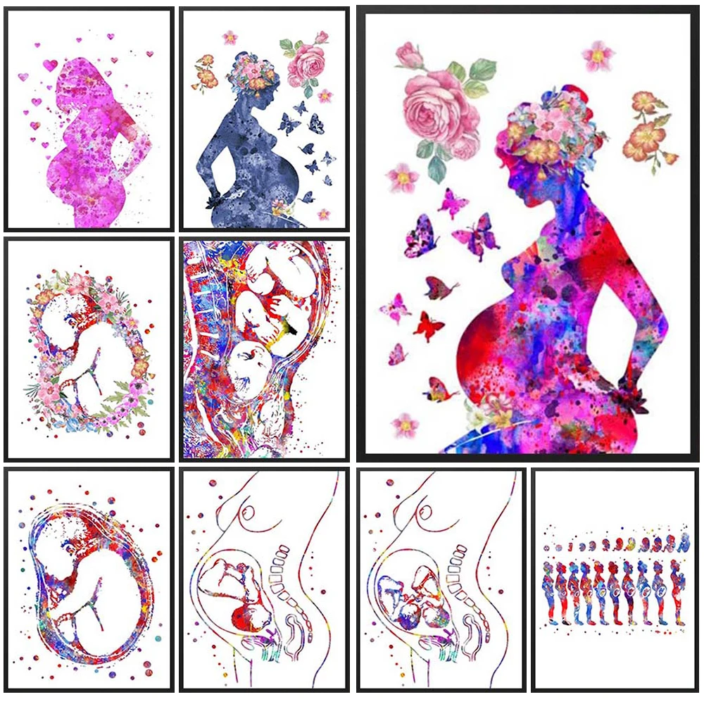 Pregnant Woman Bred Baby Nordic Poster Sperm Ovum Fertilized Egg Wall Art Canvas Painting Wall Pictures For Living Room Unframed
Pregnant Woman Bred Baby Nordic Poster Sperm Ovum Fertilized Egg Wall Art Canvas Painting Wall Pictures For Living Room Unframed