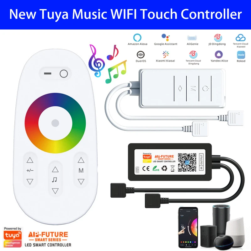 DC5-24V мини RF сенсорный пульт дистанционного управления Wi-Fi Smart APP LED управление ler RGB светильник с голосовым управлением Alexa музыка синхронизисветильник
DC5-24V мини RF сенсорный пульт дистанционного управления Wi-Fi Smart APP LED управление ler RGB светильник с голосовым управлением Alexa музыка синхронизисветильник
