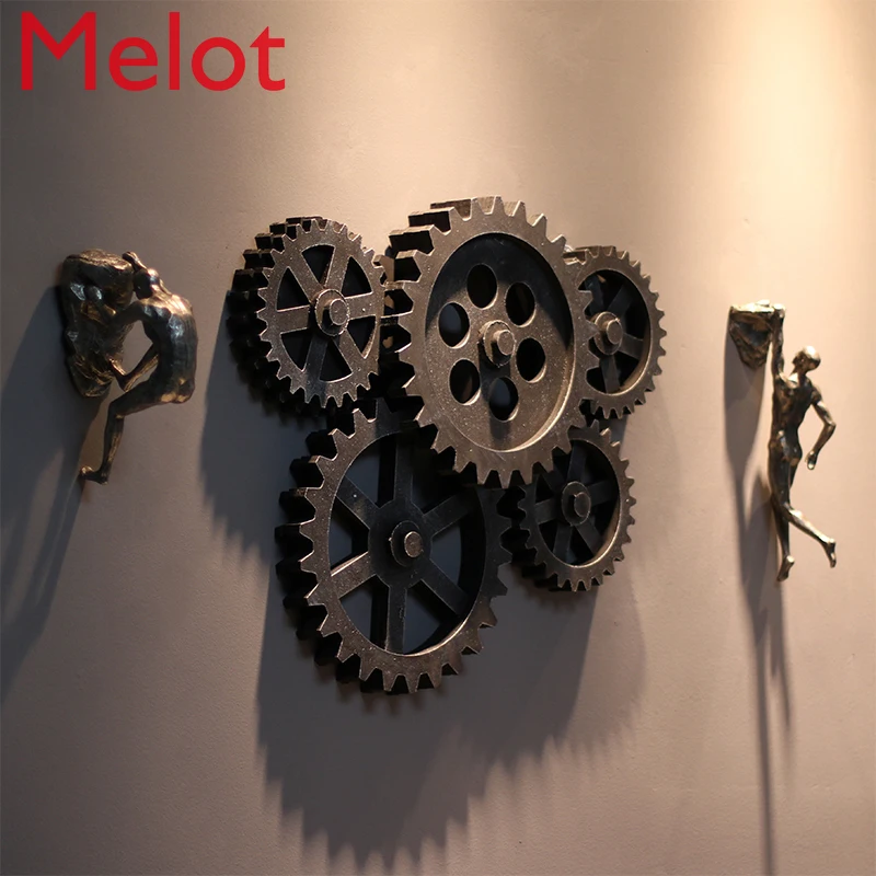 Industrial Style Bar Shop Wall Decorations Wall Hanging Creative Background Wall Decoration Memory Gear Pendant
Industrial Style Bar Shop Wall Decorations Wall Hanging Creative Background Wall Decoration Memory Gear Pendant