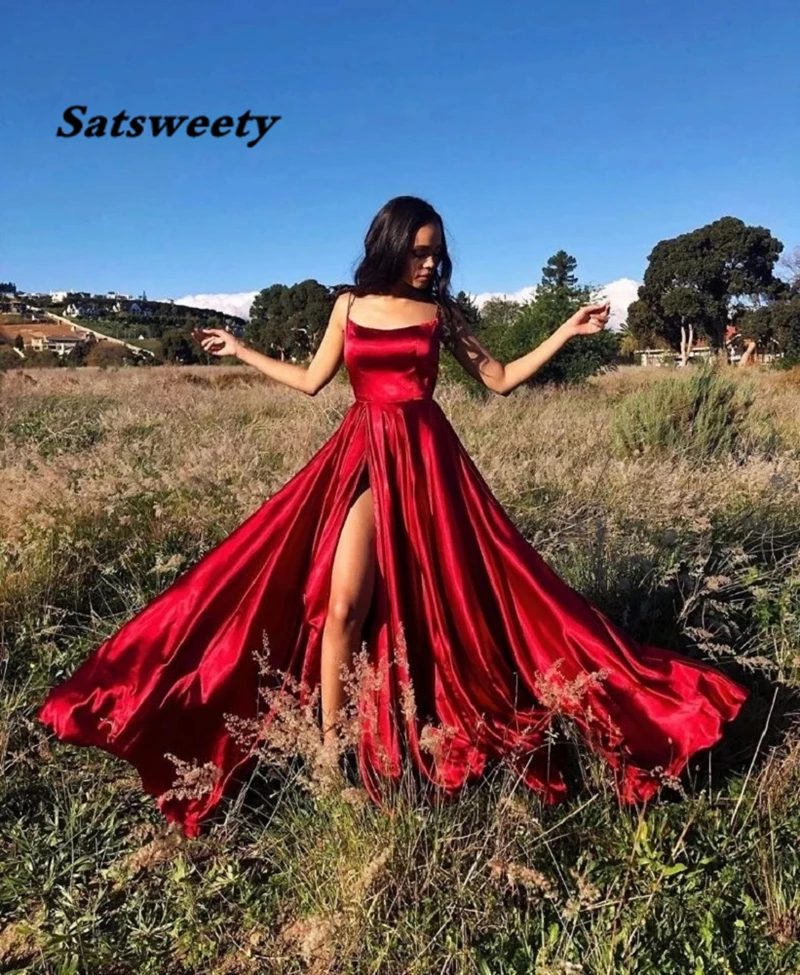 Women's Halter Satin Long Prom Dresses with Pockets Criss Cross Open Back Side Slit Dinner Party Dresses Free Shipping
Women's Halter Satin Long Prom Dresses with Pockets Criss Cross Open Back Side Slit Dinner Party Dresses Free Shipping