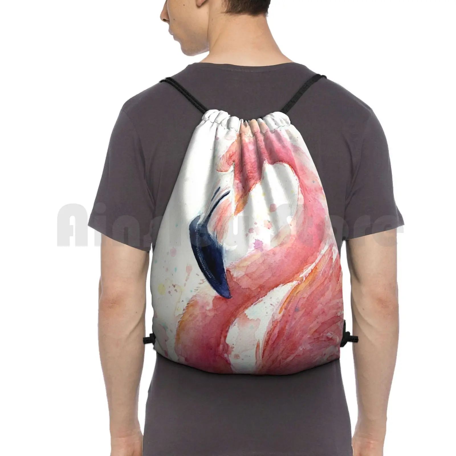 Flamingo Watercolor Backpack Drawstring Bags Gym Bag Waterproof Bird Animal Pink Coral Tropical Flamingo Pink Flamingo
Flamingo Watercolor Backpack Drawstring Bags Gym Bag Waterproof Bird Animal Pink Coral Tropical Flamingo Pink Flamingo
