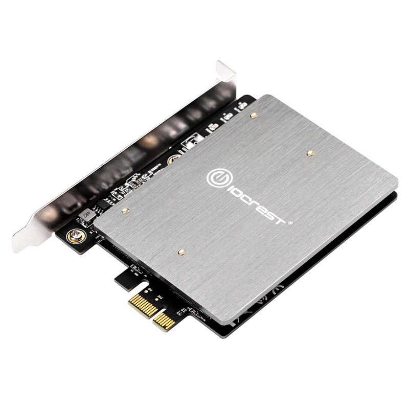 PCI-E to 2 Port M.2 NGFF Riser Card Converter Asmedia ASM1061 Chipset 2-port Key B Interface SSD Expansion Card
PCI-E to 2 Port M.2 NGFF Riser Card Converter Asmedia ASM1061 Chipset 2-port Key B Interface SSD Expansion Card