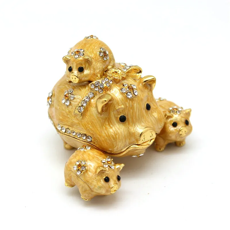 Animal Pig Trinket Box Lovely Gifts for Kids and Mother's Day Home Decorative Box
Animal Pig Trinket Box Lovely Gifts for Kids and Mother's Day Home Decorative Box