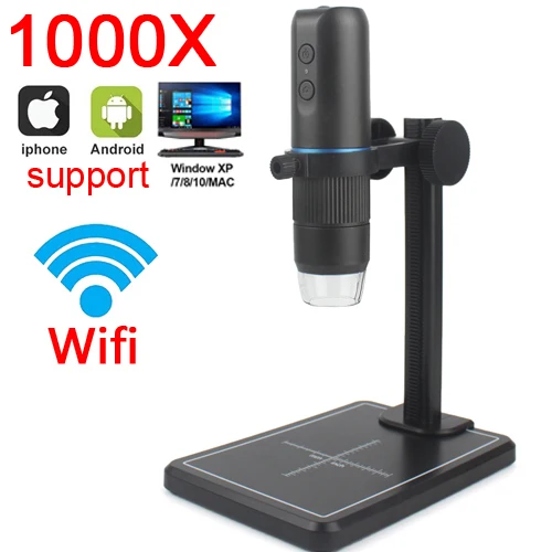 1000X Zoom WIFI Portable HD Children Professional Electronic Digital USB Microscope 8 Led For Cell Phone PC Coin Soldering Tools
1000X Zoom WIFI Portable HD Children Professional Electronic Digital USB Microscope 8 Led For Cell Phone PC Coin Soldering Tools