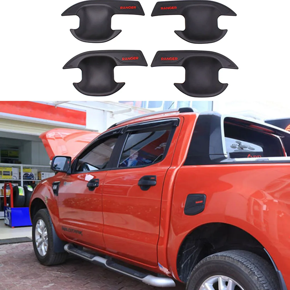 Door Insert Handle Bowl Cover For Ford Ranger 2012-2020 T6 T7 T8 Pickup Trunk Auto Parts ABS Matte Black Car Accessories
Door Insert Handle Bowl Cover For Ford Ranger 2012-2020 T6 T7 T8 Pickup Trunk Auto Parts ABS Matte Black Car Accessories