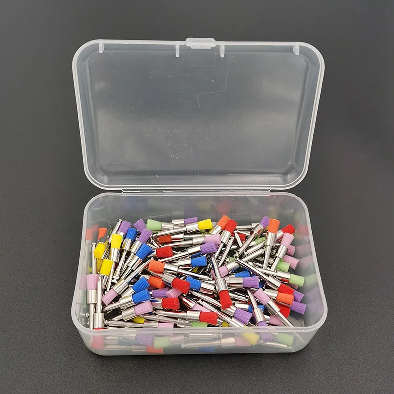 100pcs/Box Dental Lab Nylon Polishing Brushes Flat Shape Latch Type (RA) Polishing Polisher Prophylaxis Brushe Dental Disposable
100pcs/Box Dental Lab Nylon Polishing Brushes Flat Shape Latch Type (RA) Polishing Polisher Prophylaxis Brushe Dental Disposable