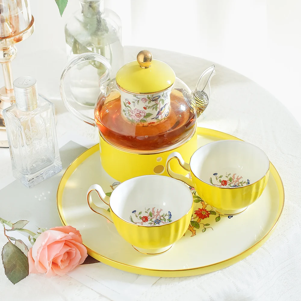 Free Shipping Afternoon Tea Set European Style One Teapot and Two Cup with Plate Set High-Grade Gift set for Women
Free Shipping Afternoon Tea Set European Style One Teapot and Two Cup with Plate Set High-Grade Gift set for Women