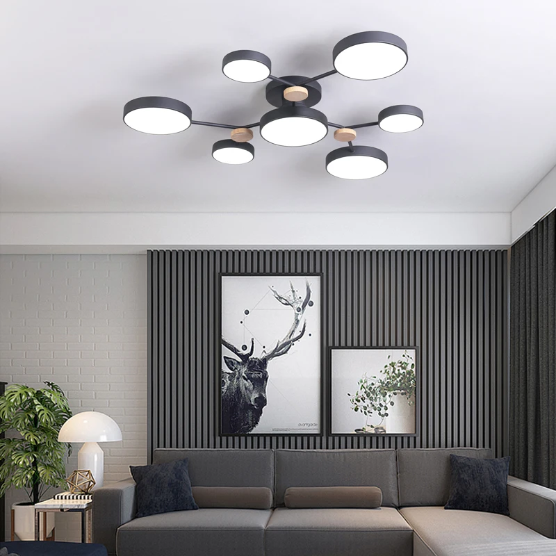 Simple modern home living room Chandelier Creative led ceiling lamp personalized bedroom dining-room lamp new indoor luminaire
Simple modern home living room Chandelier Creative led ceiling lamp personalized bedroom dining-room lamp new indoor luminaire
