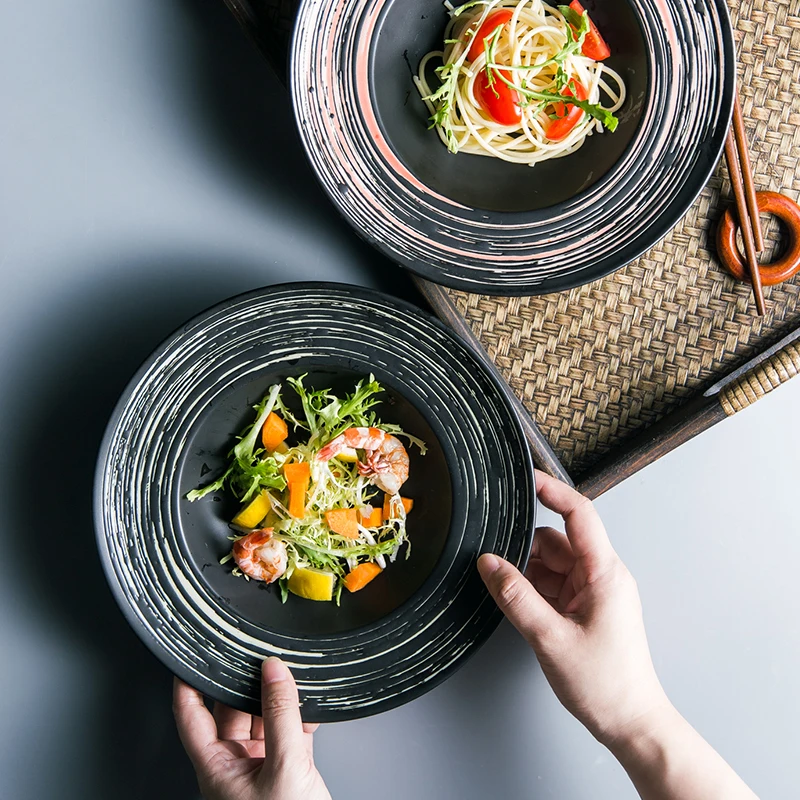 Japanese Ceramic Plate Creative Straw Hat Shape Dish Salad Fruit dinner plates ceramic
Japanese Ceramic Plate Creative Straw Hat Shape Dish Salad Fruit dinner plates ceramic