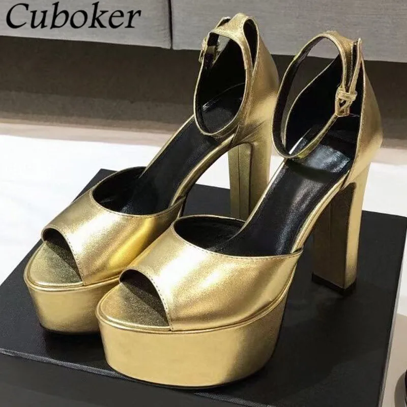 2021 Super High Heel Brand Runway Women Sandals Genuine Leather Slingback Platform Female Sexy High Heel Sandals Women Mujer
2021 Super High Heel Brand Runway Women Sandals Genuine Leather Slingback Platform Female Sexy High Heel Sandals Women Mujer