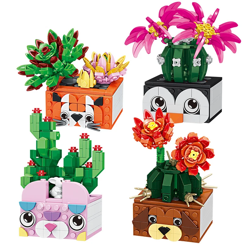 Plant Pot Mini Potted Plants Building Blocks Fresh Flowers Succulent Cacti Plants Desktop Ornaments Model Bricks For Kids Toys
Plant Pot Mini Potted Plants Building Blocks Fresh Flowers Succulent Cacti Plants Desktop Ornaments Model Bricks For Kids Toys