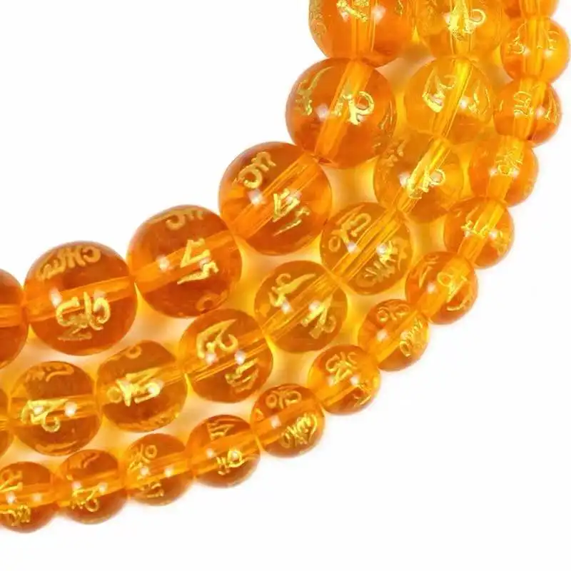Golden Om Mani Padme Hum Mantra Stone Yellow Crystal Buddhism Beads Pick Size Necklace Bracelet DIY Jewelry Makings 8/10/12mm
Golden Om Mani Padme Hum Mantra Stone Yellow Crystal Buddhism Beads Pick Size Necklace Bracelet DIY Jewelry Makings 8/10/12mm