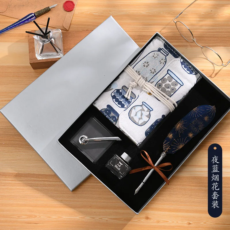 European-style British Turkey Pen Student's Creative Feather Pen Dip Pen ,quill Pen With Notebook ink and pen holder
European-style British Turkey Pen Student's Creative Feather Pen Dip Pen ,quill Pen With Notebook ink and pen holder