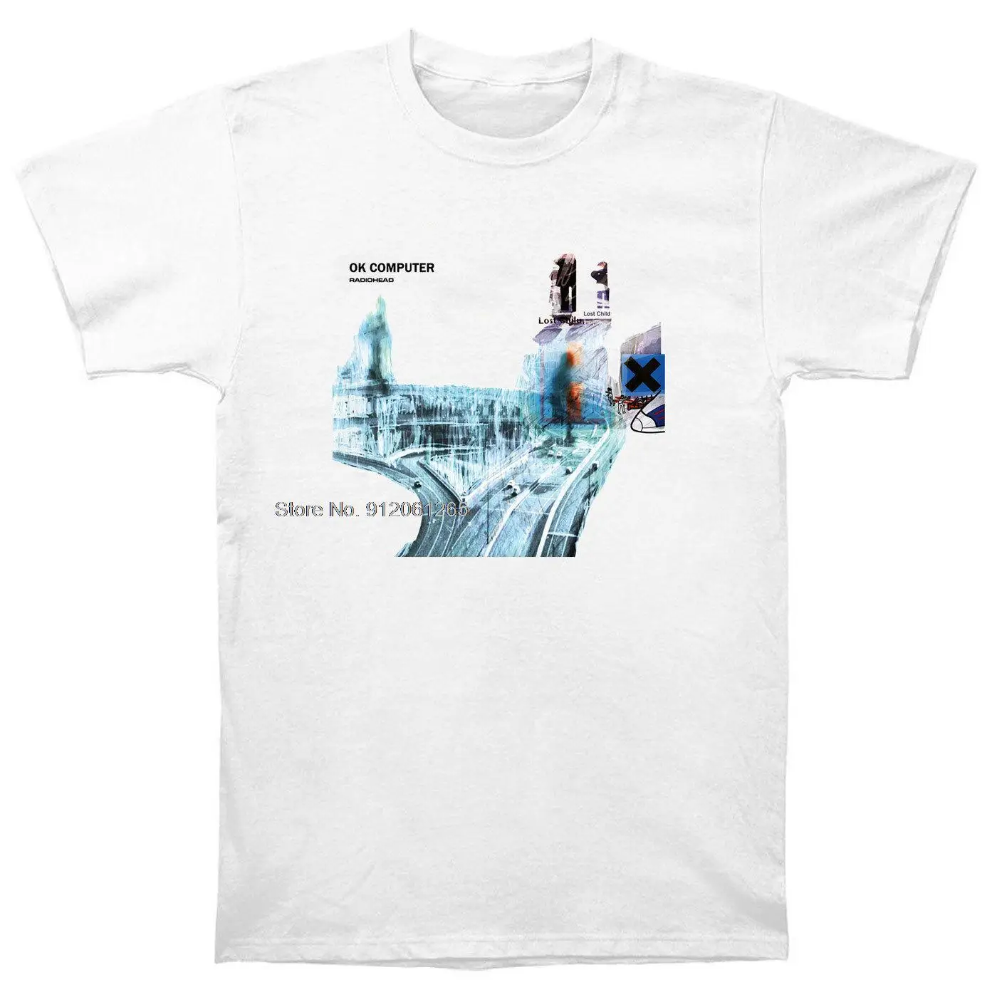 Radiohead Ok Computer T Shirt Cd Lp Vinyl Poster In Rainbows Thom Yorke Kid A Casual Printed Quality New Brand T-shirt
Radiohead Ok Computer T Shirt Cd Lp Vinyl Poster In Rainbows Thom Yorke Kid A Casual Printed Quality New Brand T-shirt
