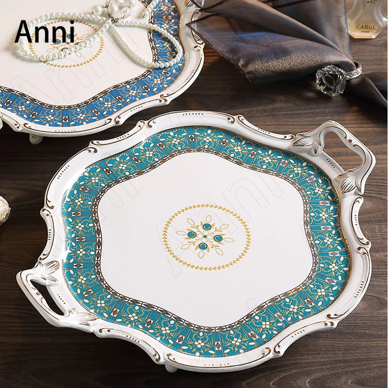 Golden Stroke Ceramic Storage Trays European Vintage Teacup Wine Set Tray Painted Stripe Wedding Cake Dessert Plates Home Decor
Golden Stroke Ceramic Storage Trays European Vintage Teacup Wine Set Tray Painted Stripe Wedding Cake Dessert Plates Home Decor